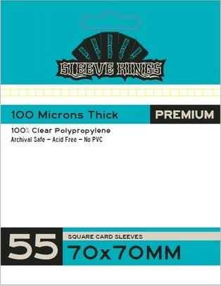Sleeve Kings Square Sleeves (70x70mm) 505 Unidades.