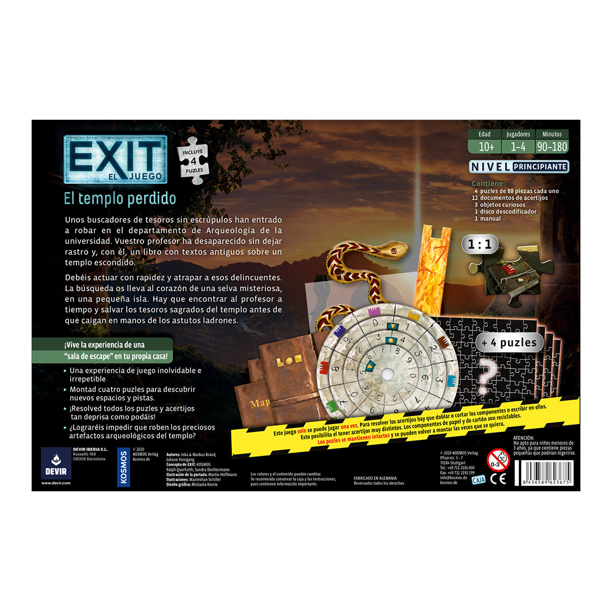 EXIT Puzzle: El Templo Perdido