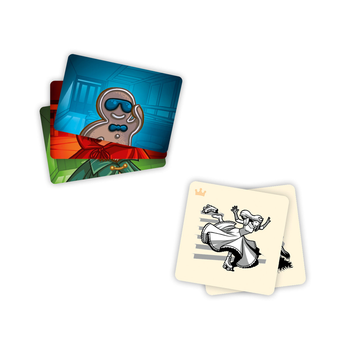 Cartas de expansión Código Secreto Cuentos con ilustraciones temáticas