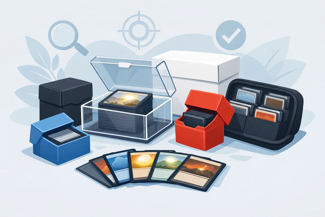 Cómo elegir cajas para cartas sin fallar