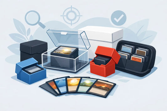 Cómo elegir cajas para cartas sin fallar