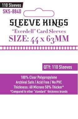 Fundas Sleeve Kings 44x63 mm para cartas mini - 110 unidades