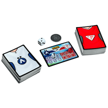 Mini expansión Derbi juego de cartas fútbol con dados y fichas