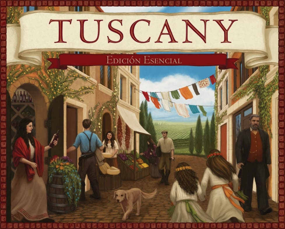 Caja de la expansión Viticulture: Tuscany para juego de mesa