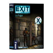 Caja del juego de mesa cooperativo Exit La fuga nivel experto