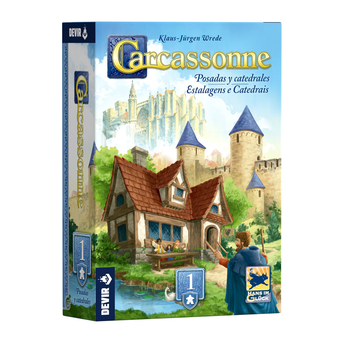 Carcassonne: Posadas y Catedrales – Expansión 1