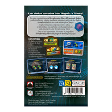 Terraforming Mars Misiones expansión juego de dados contenido trasera caja
