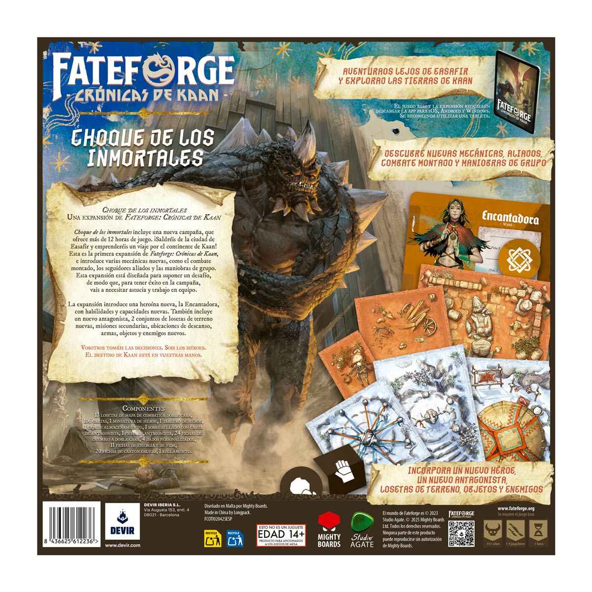 Fateforge: Crónicas de Kaan - Choque de los Inmortales