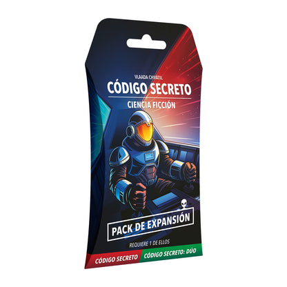 Pack de expansión Código Secreto ciencia ficción para juego de mesa con astronauta