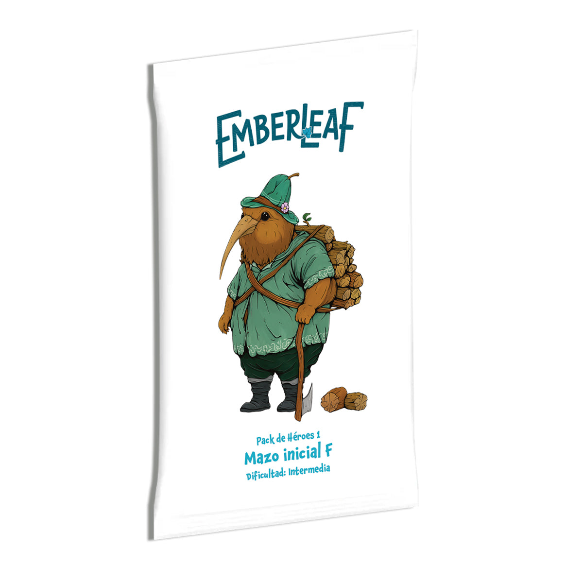 Pack de Héroes 1 de Emberleaf, expansión con personajes jugables y mazo inicial F para juego de mesa eurostratégico