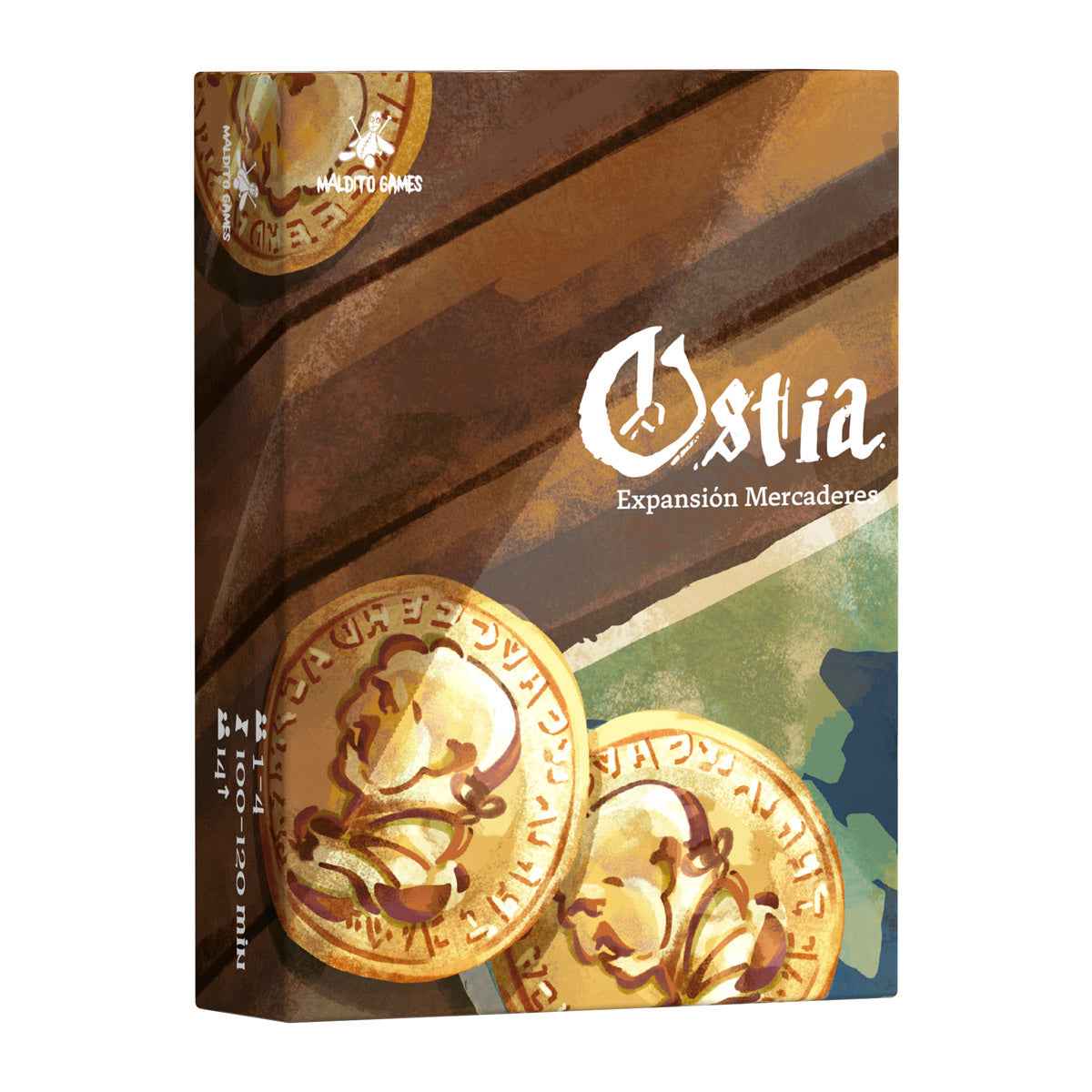 Pack Ostia + Expansiones Mecenas y Mercaderes