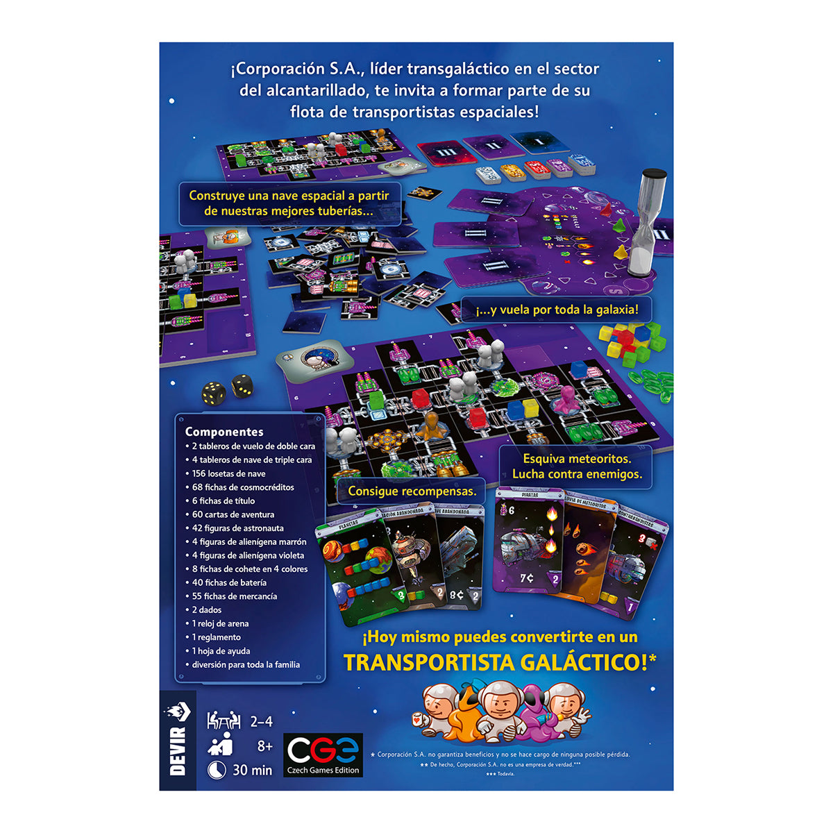 Pack Galaxy Trucker 2021 + Bocinas en el Espacio