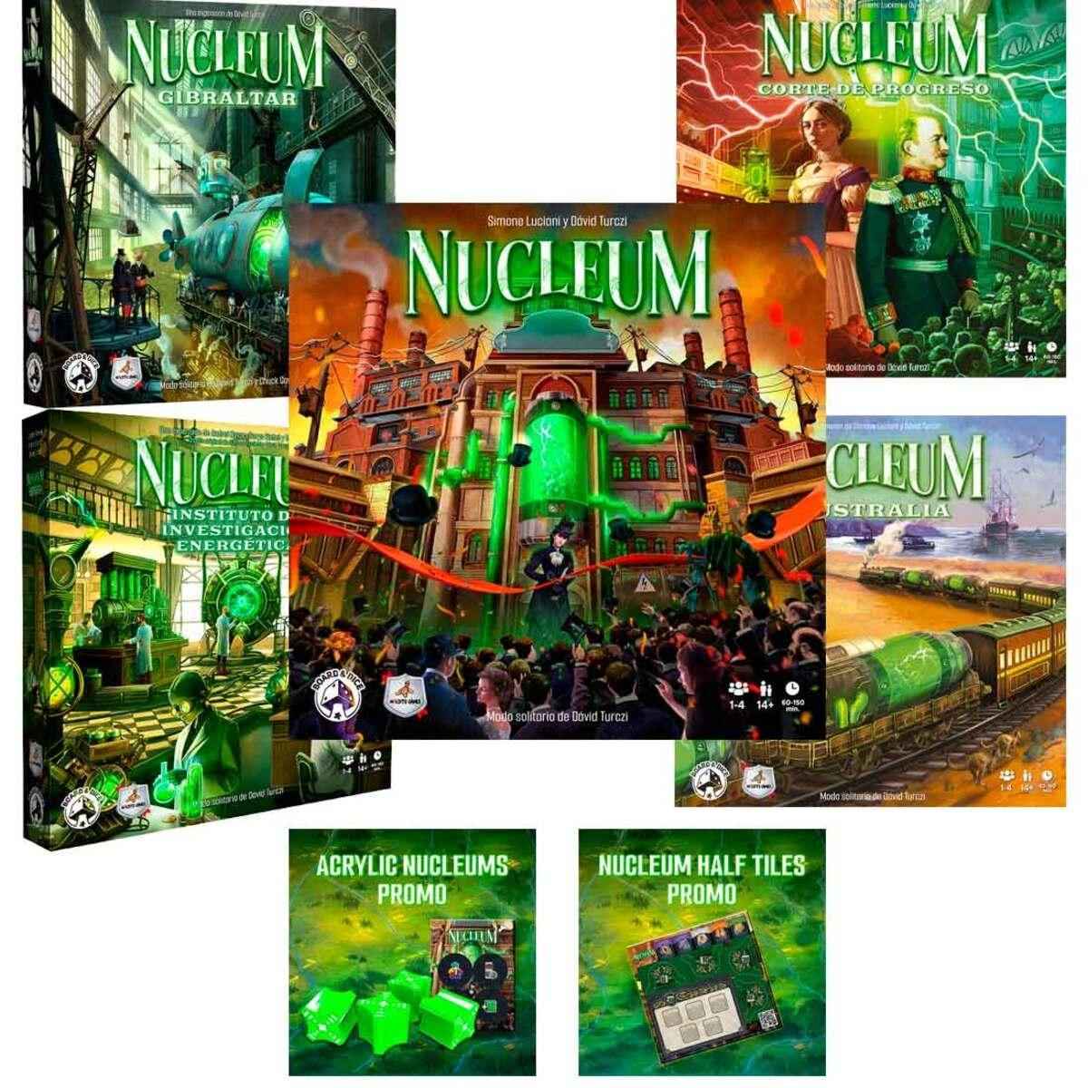 Pack Nucleum completo – Juego base + expansiones