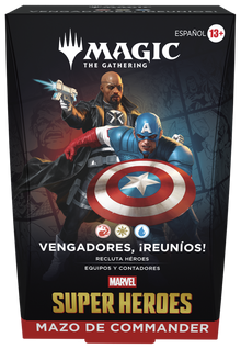 Marvel Super Heroes Mazo Commander “Vengadores, ¡Reuníos!