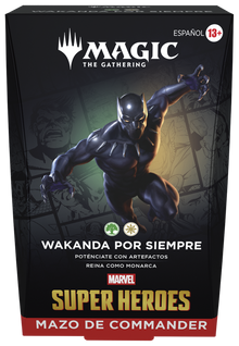 Marvel Super Heroes Mazo Commander “Wakanda por Siempre”