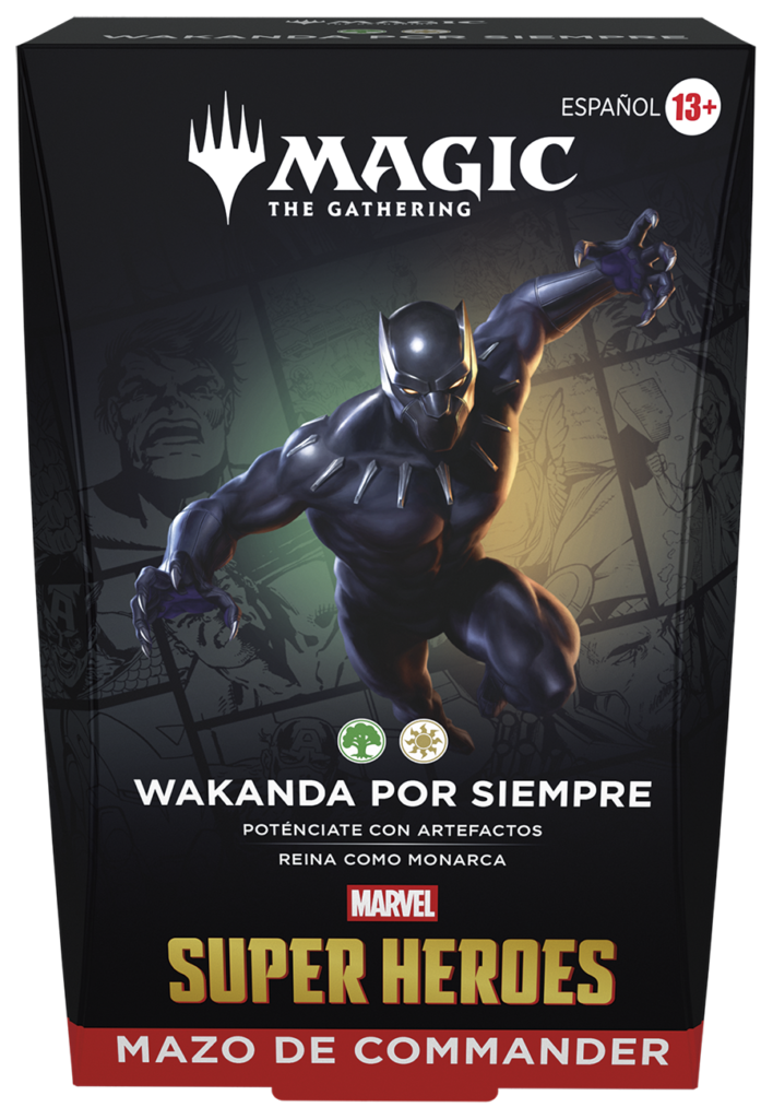 Marvel Super Heroes Mazo Commander “Wakanda por Siempre”