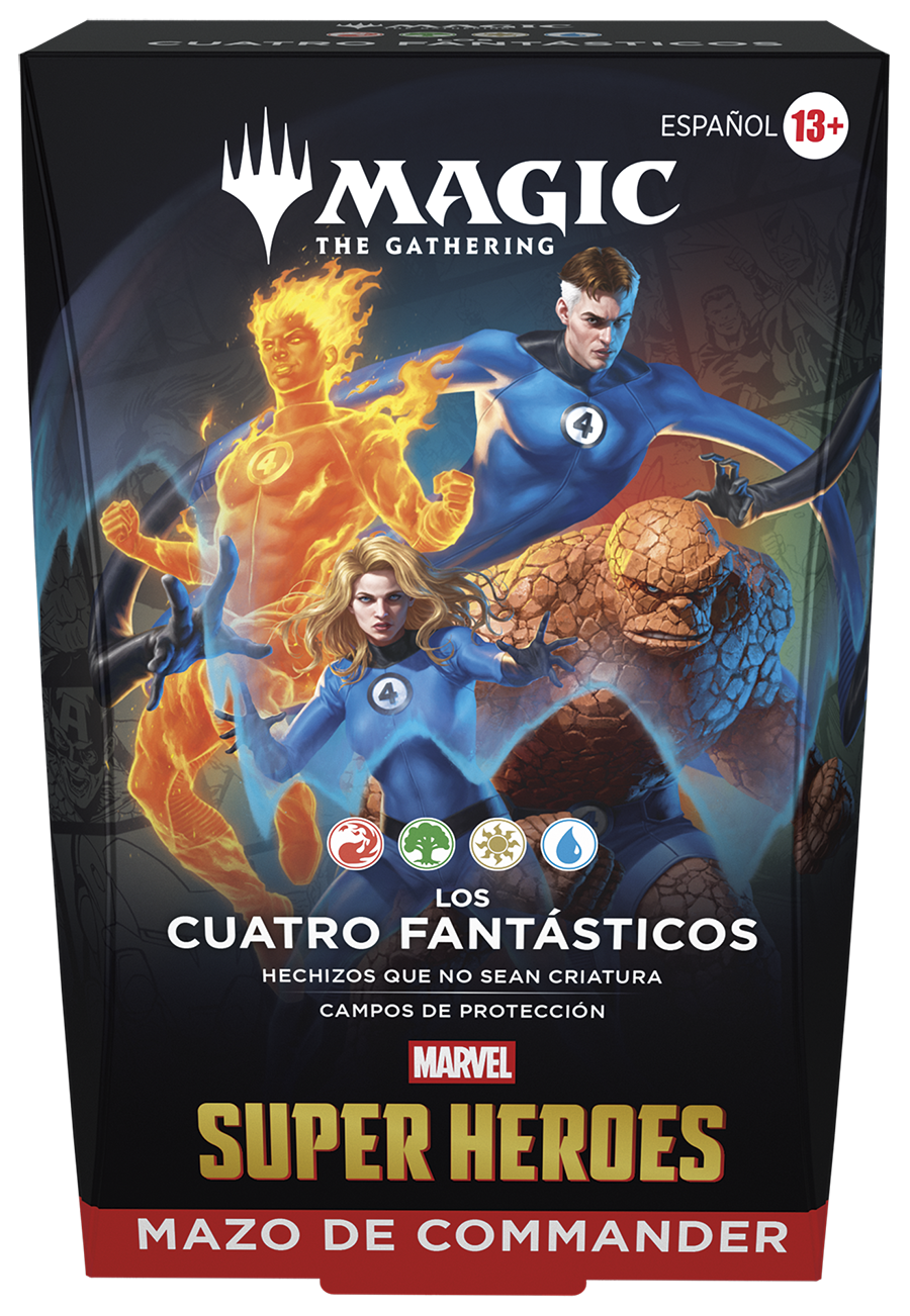 Marvel Super Heroes Mazo Commander “Los Cuatro Fantásticos”
