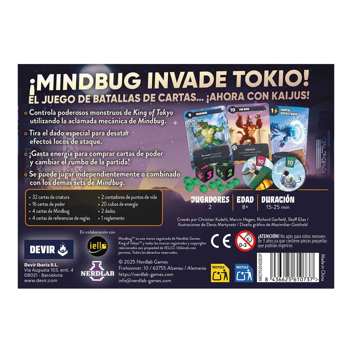 Mindbug: King of Tokyo