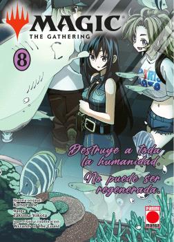 Portada del manga Magic: The Gathering volumen 8 con carta incluida