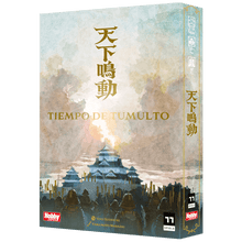 Caja juego de mesa Tiempo de Tumulto estrategia Sengoku Japón feudal