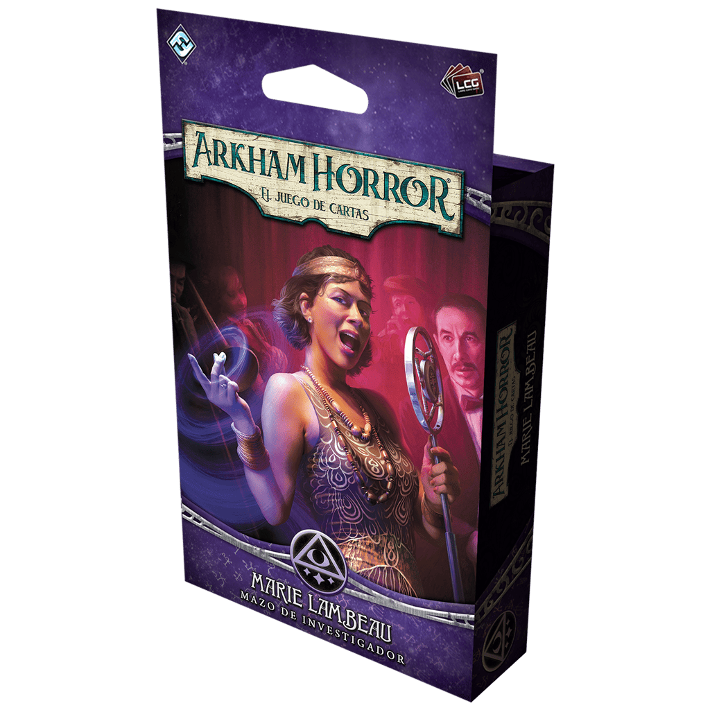 Caja mazo investigador Marie Lambeau Arkham Horror LCG