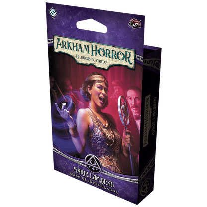 Caja mazo investigador Marie Lambeau Arkham Horror LCG