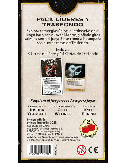 Arcs: Líderes y Trasfondo