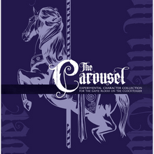 Expansión Blood on the Clocktower The Carousel, colección de fichas de personajes experimentales para juego de mesa