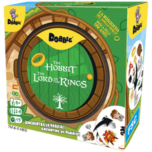 Caja frontal del juego de observación Dobble El Señor de los Anillos