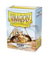 Fundas Standard Dragon Shield Matte Color Marfil - (100 fundas)