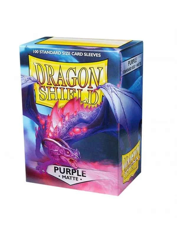 Fundas Standard Matte Púrpura Dragon Shield (100 fundas)