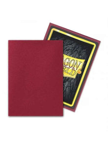 Fundas Standard Matte Simurag Rojo (100 fundas) Dragon Shield