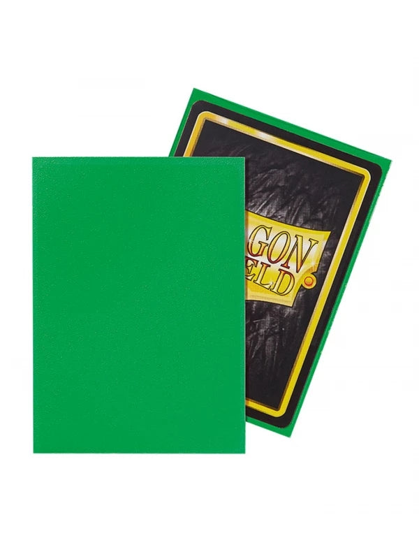 Fundas Dragon Shield verde manzana mate para cartas estándar