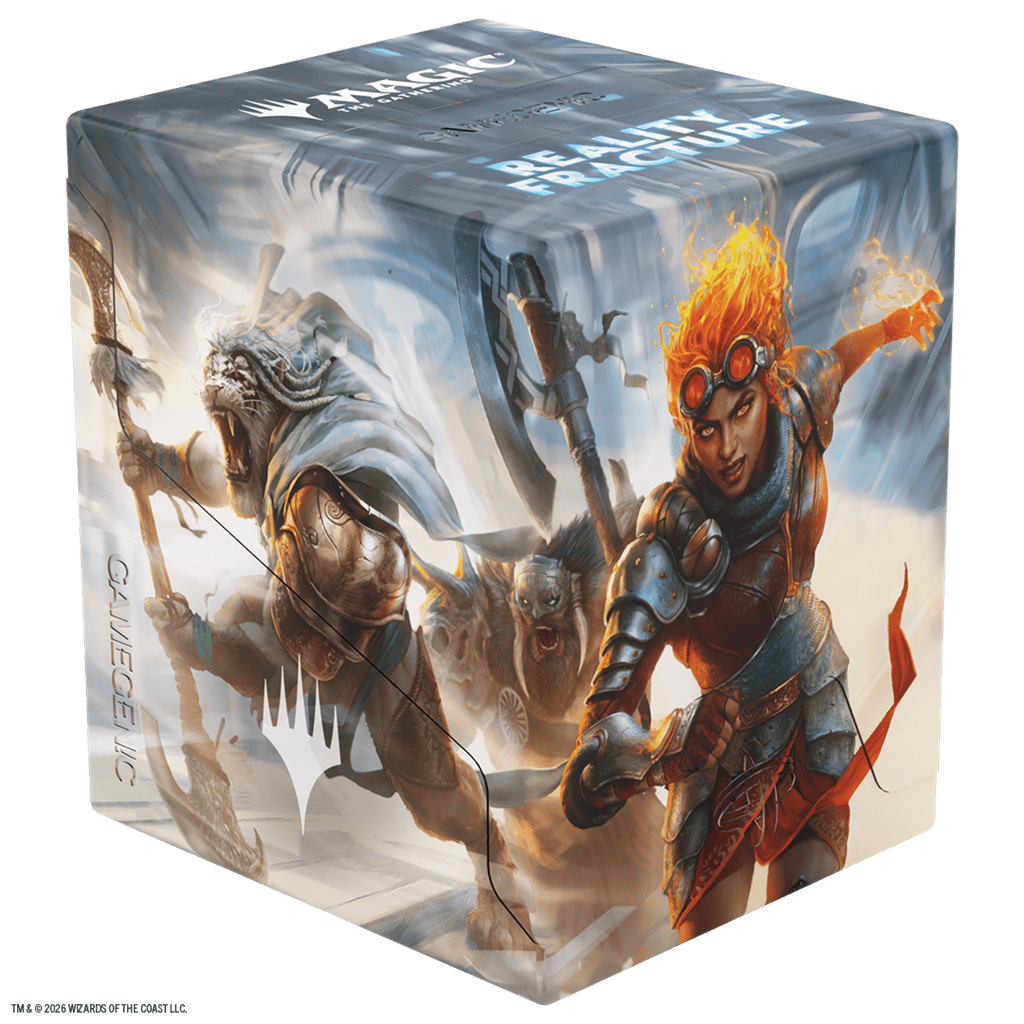 Estuche protector para cartas Gamegenic Bastion 100+ XL con ilustración oficial de Reality Fracture