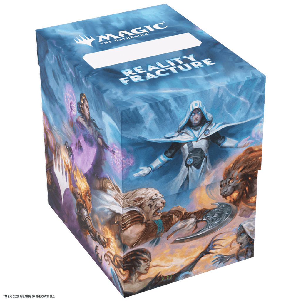 Caja de mazos cerrada Magic: The Gathering con arte Face Yourself y espacio personalizable para nombre