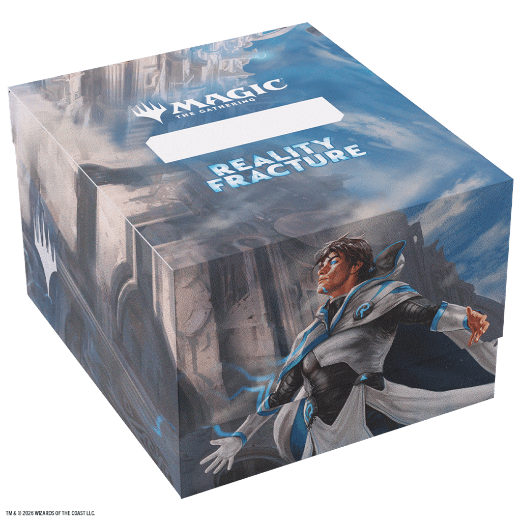 Caja para mazos Gamegenic Magic Tam Beleren con diseño Reality Fracture