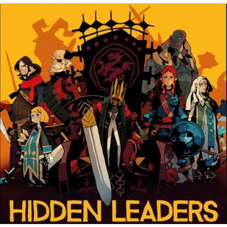 Arte promocional de Hidden Leaders mostrando líderes secretos y facciones en guerra
