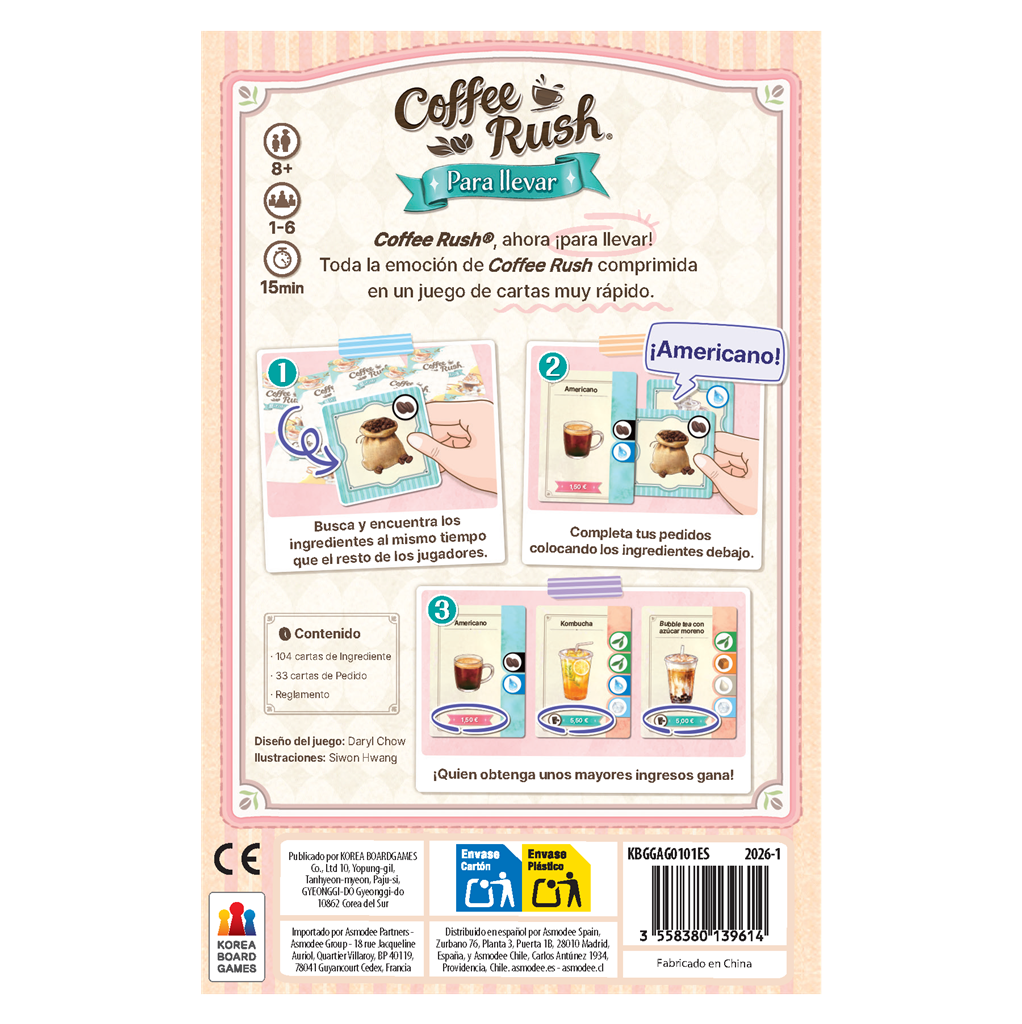 Coffee Rush: Para llevar