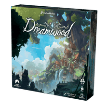 Caja del juego de mesa Dreamwood, juego de colocación estratégica para 3-6 jugadores