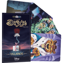 Dixit Signature Villanos expansión Disney Pixar con cartas brillantes
