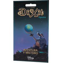 Caja de expansión Dixit Signature Aventura y Misterio con arte de Wall-E
