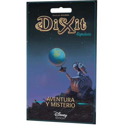 Caja de expansión Dixit Signature Aventura y Misterio con arte de Wall-E