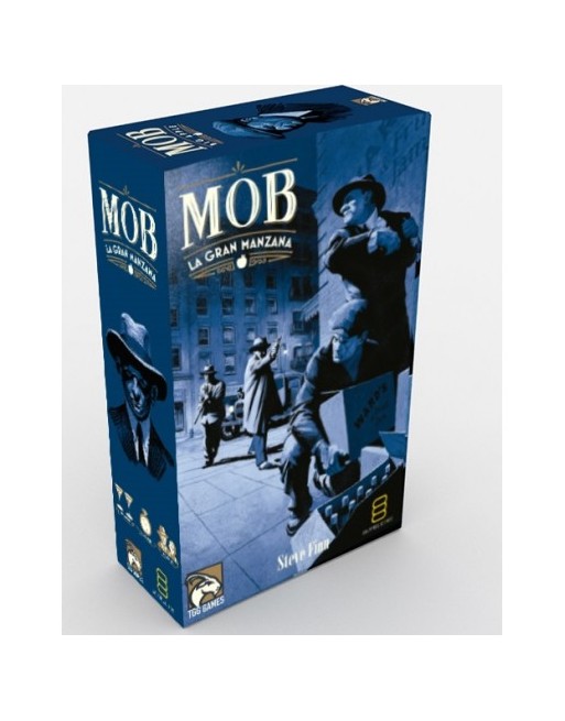Caja juego de mesa MOB La Gran Manzana temática Ley Seca Nueva York para 2 jugadores