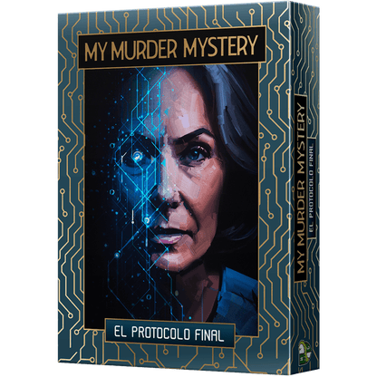 Caja juego de mesa narrativo My Murder Mystery El protocolo final Asmodee