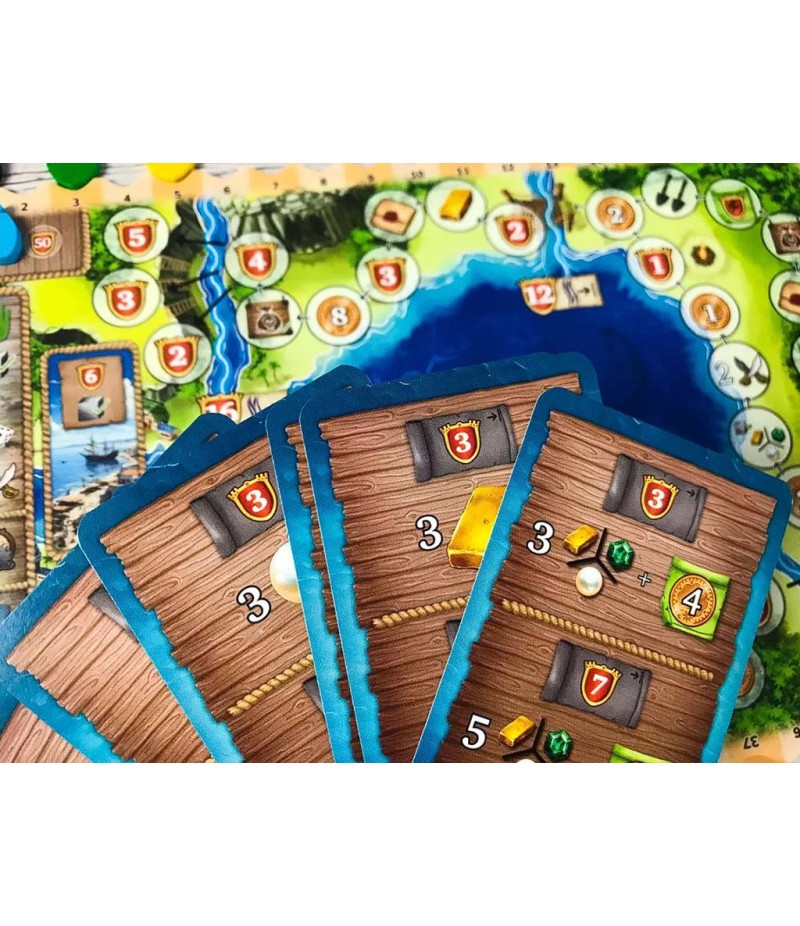 Cartas de recursos detalladas para estrategia en Piratas de Maracaibo