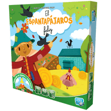 Caja del juego de mesa infantil El Espantapájaros Feliz para niños a partir de 5 años