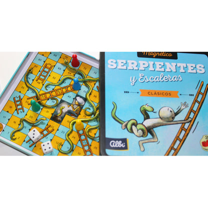 Serpientes y Escaleras Magnético