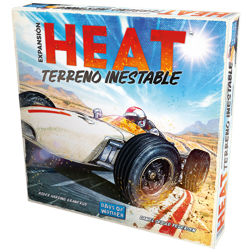Heat: Terreno Inestable | Expansión del juego de mesa Heat