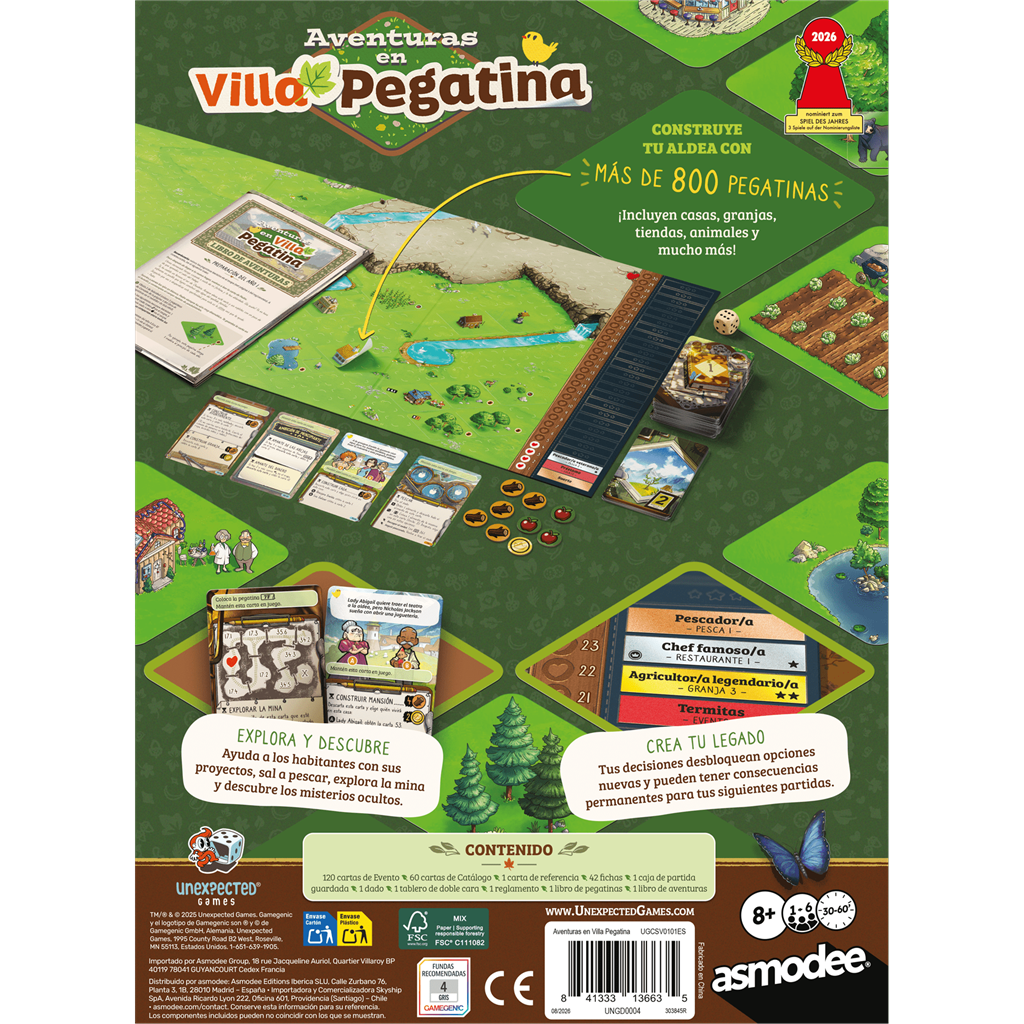 Aventuras en Villa Pegatina