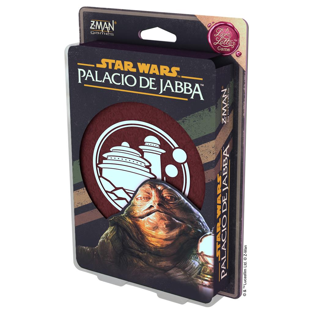 Caja del juego de cartas Star Wars El Palacio de Jabba Z-Man Games